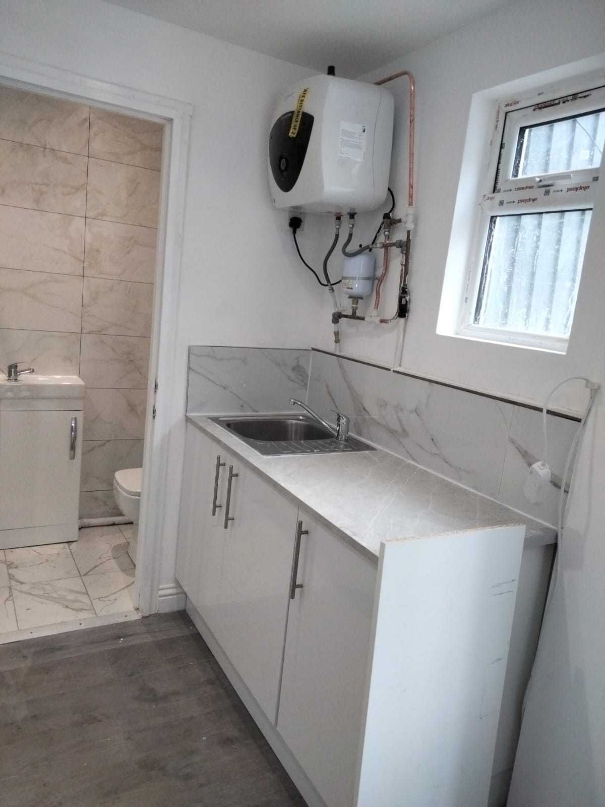 Garden renovation and garage conversion (inside)